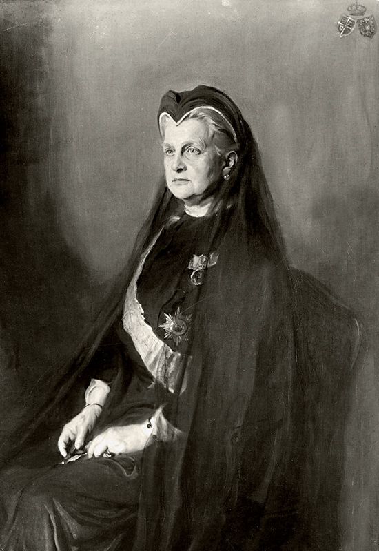Ф. Де Ласло. «Портрет королевы Ольги». 1914